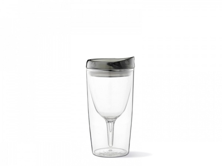 Wine Glass Sippy Cup – Black & White Interiors